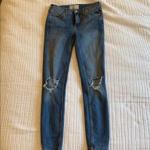 Free People Ripped Jeans